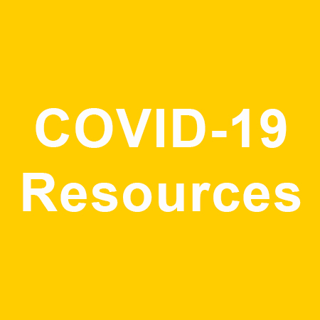A button that says COVID Resources